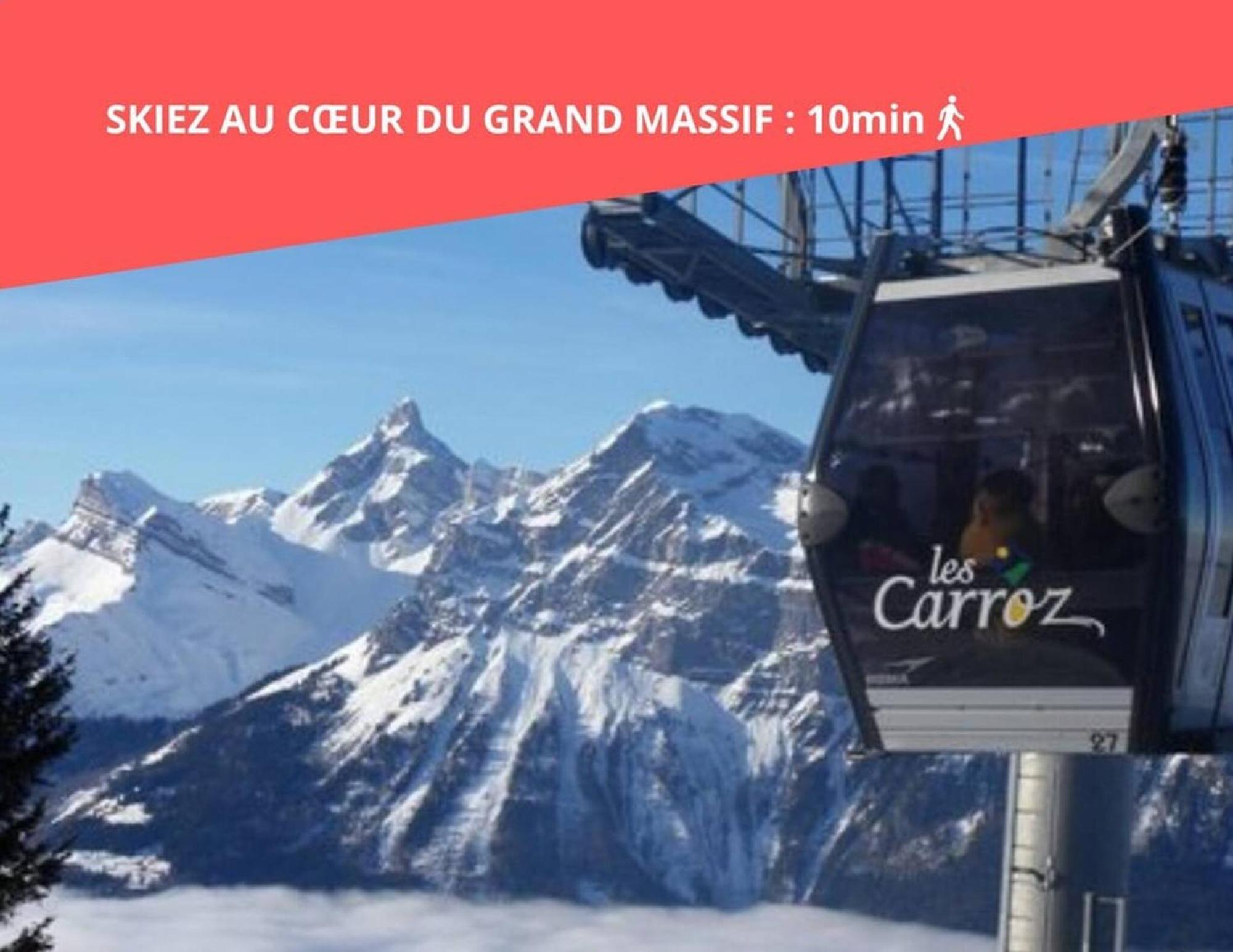 Apartmán Mazots - Sejour Aux Carroz Les Carroz d'Araches Exteriér fotografie